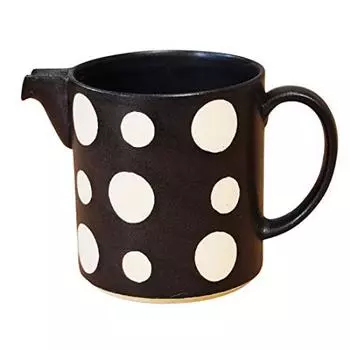 Сервировочный столик для кофе Chojuro Kiln от Hasami Ware, черный матовый в горошек 02104414