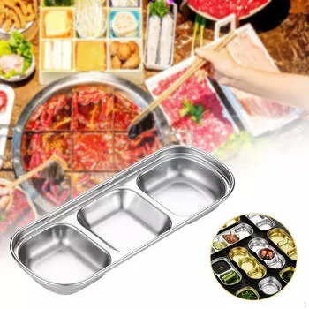 Сервировщик для соевого соуса с миской для суши и приправ A