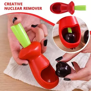 Сервоотделитель поддерживает различные устройства для удаления сердцевины фруктов, креативные гаджеты для удаления сердцевины S красный