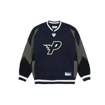 Серые/черные топы унисекс Palace Bolt Crew P21CS013 M