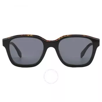 Серые квадратные мужские солнцезащитные очки Fendi FE40077I 01A 51