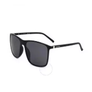 Серые квадратные солнцезащитные очки унисекс Calvin Klein CK22558S 001 57