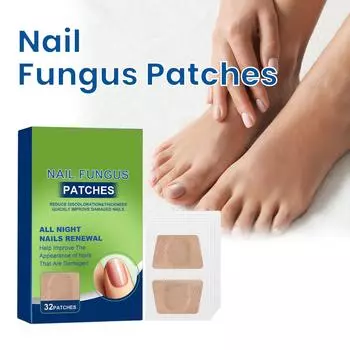 Серые ногти на руках и ногах, гнилые ногти на ногах, увлажняющие патчи для ухода за ногтями