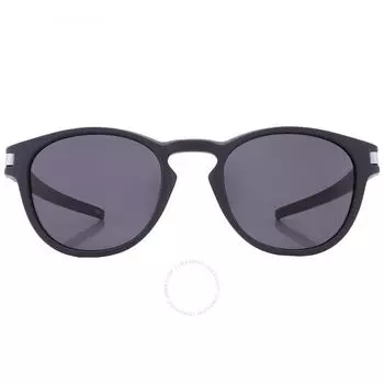 Серые овальные солнцезащитные очки Oakley Latch Prizm OO9265 926562 53