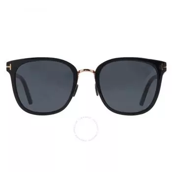 Серые спортивные солнцезащитные очки унисекс Tom Ford FT0968 K 01A 56