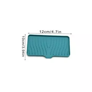 Серый/черный силиконовый мыльница самоосушающийся поддон без сверления дренажная стойка для ванной комнаты кухонная дренажная мыльница противоскользящий поддон для раковины