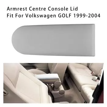 Серый кожаный подлокотник крышка центральной консоли для VW MK4 Jetta Bora Golf 18D867173