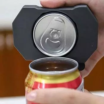Серый многофункциональный гаджет открывалка для консервных банок открывалка для напитков портативная поворотная открывалка для бутылок кока-колы