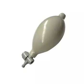 Серый резиновый тонометр ручной сфигмоманометр регулируемая помпа груша клапан аксессуары нагнетательная груша воздушный насос plastics