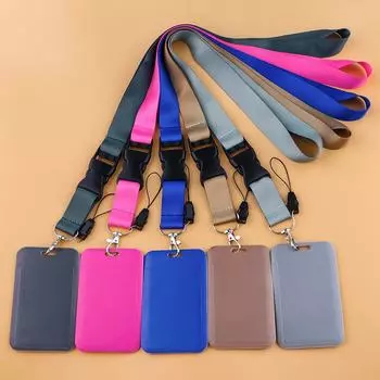Серый шейный ремешок, однотонные ремешки для ключей, удостоверений личности, ремешок для мобильного телефона в спортзале, USB-держатель для бейджа, аксессуары для мобильных телефонов