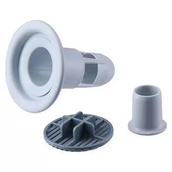 Серый слив для душа Силиконовая вставка Сливной клапан Сливной клапан в полу Ванная комната