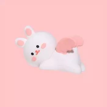 Сержант Чурса Счастливый медведь Кролик приборная панель фигурка автомобильные аксессуары, Ангел Кролик, 1 шт., корейский автомобиль аксессуары