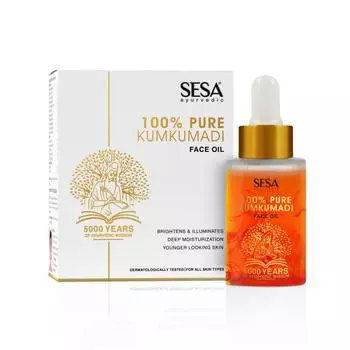 SESA 100% чистое масло для лица кумкумади (30мл)