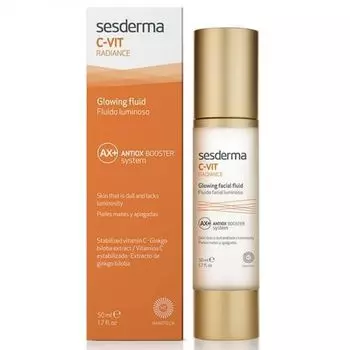 Sesderma C Vit Radiance Glowing Fluid Антиоксидантная система усиления эффекта 50 мл