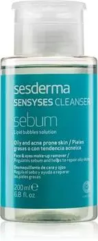 Sesderma Sensyses Cleanser Средство для снятия макияжа с кожного сала для жирной кожи TU прозрачный