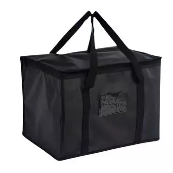 SESHIS Сумка-холодильник для хранения Рюкзак-холодильник Сумка для доставки Коммерческая сумка для ланча Сумка-холодильник 16 л Черный чёрный