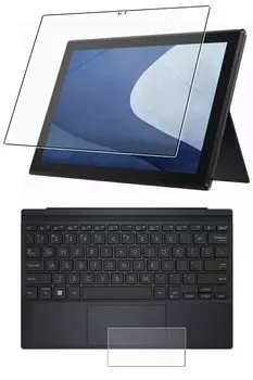 Комплект ClearView ASUS ExpertBook B3 Detachable B3000DQ1A 2022 Модель дюймов ЖК-дисплей Защитная пленка Матовый Тип снижения отражения Сделано в Японии [2-дисковый
