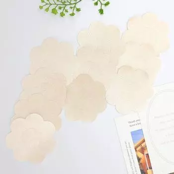 Set of 10 attachable nipple patches