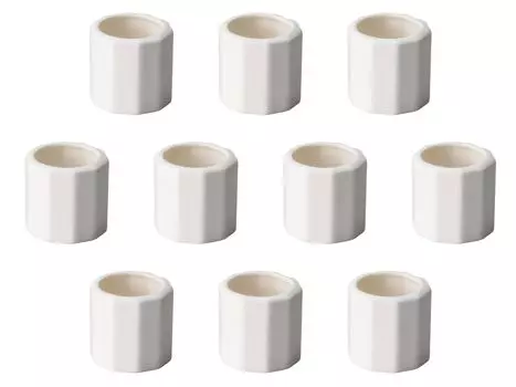 Set of 10 Decagonal Toothpick Containers x 5 Condiment Container Setomonohonpo [5 cm]