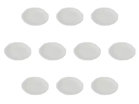 Set of 10 Kohiki Individual Plates x Setomonohonpo 12-Square [15.5 2cm]