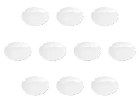 Set of 10 Kotohana Hibikousa small plates x Small plates Setomonohonpo [11.5 1.7 cm]