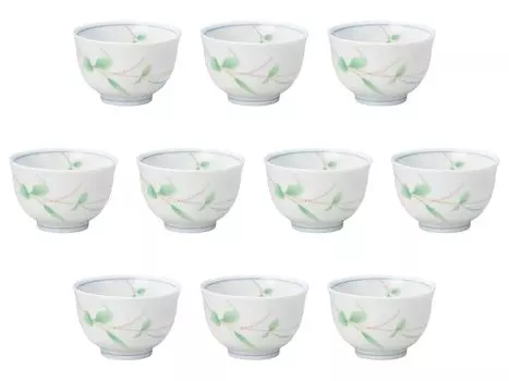 Set of 10 Mizuhiki grass tan Sencha Sencha Setomonohonpo 2.8 [8.55.6cm(160 куб.см)]