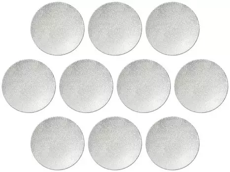 Set of 10 Modern White 19cm Plates x Medium Plates Setomonohonpo [19.3 2cm] Western-style белый
