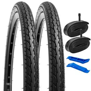 Set of 24 Bicycle Tire Tube American Valve 32mm Tire Tire Bicycle Tire Mountain Bike Tire Bicycle Tire 24 2, 1.75 Tire, 24x1.75 47-507 + + Lever,