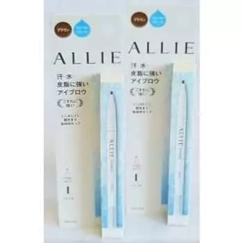 [Set of 2] Ally Waterproof Eyebrow N Brown 0.15g x 2