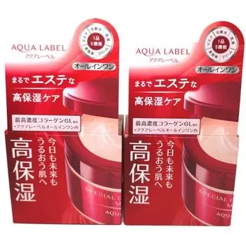 [set of 2] aqualabel special gel cream n moist regular product 90g bulk purchase