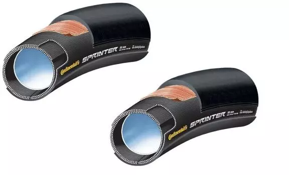 Set of 2 Continental SPRINTER tubular tires x (28 22mm) [item]