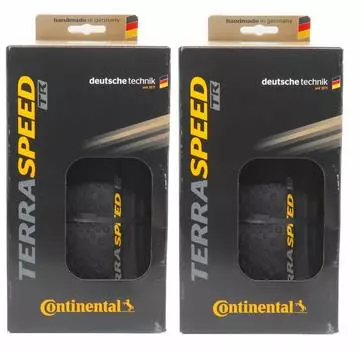 Set of 2 Continental Terra Speed ProTection Tubeless Ready 700c Tires (700x40c(40-622)) [Item]