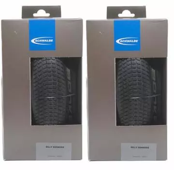Set of 2 SCHWALBE BILLY BONKERS ADDIX Folding 26x2.10(54-559) (Black) [Item]