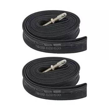 Set of 2 SCHWALBE Tubes with Presta 15SV 700x18-28C Valves, (Simple Packaging) [Used]