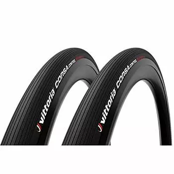 Набор из 2 покрышек для велосипеда Vittoria Clincher Corsa Control Graphene Full G2.0 [corsa control] 2.0 (70028с(28-622), черный) [Элемент]