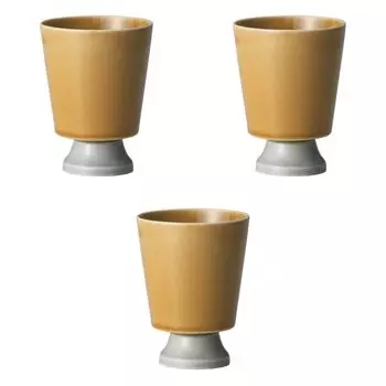 Set of 3 Camel Free Cups x 11 cm Shochu Cups Setomonohonpo [8.5 (300 cc)]