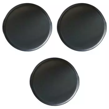 Set of 3 Eclectic Daikoku Hospitality x 26 x large plate Setomonohonpo [26.7 1.4 cm] Western-style