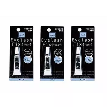 [Set of 3] Eyelash Fix Black