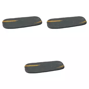 Set of 3 Gold Cloud 29cm Protruding Plates Protruding Plates Setomonohonpo [29122cm]