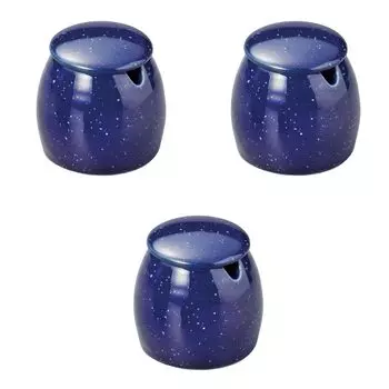 Set of 3 Manten Mustard Container Contains Seasoning Setomonohonpo [5.55.5cm]