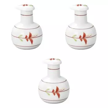 Set of 3 Mawarika Skit Shiruji x 11cm Shiruji Arita Ware Setomonohonpo (Large) [7.5 (210cc)]