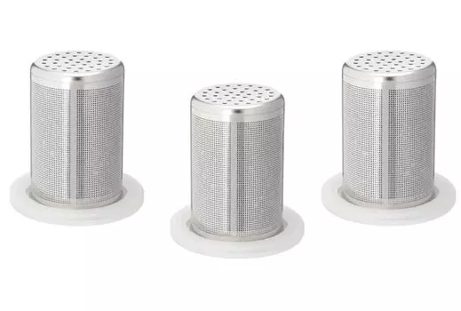 Set of 3 replacement cartridges for tumbler type water purifier Silica Pure