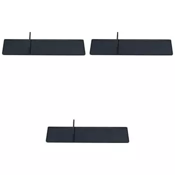 Set of 3 Seifuku Black Bento Boxes x x Shokado Bento ABS Setomonohonpo [A] 9-inch Two-Compartment [26.6 8.5 3.5 cm] Boxes, Resin, чёрный