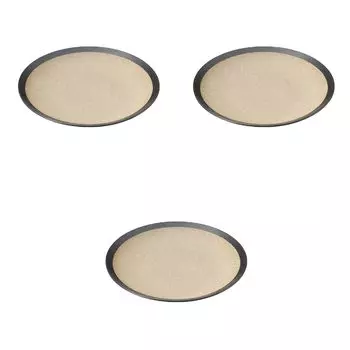 Set of 3 Tamashou Plates x Large Plate Setomonohonpo 8.0 [24.1 3.6 cm]