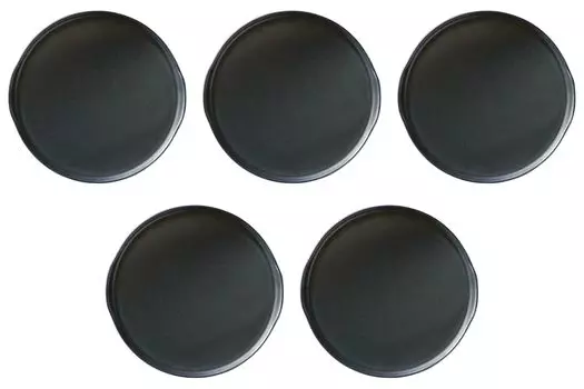 Set of 5 Eclectic Daikoku Hospitality x 26 x large plate Setomonohonpo [26.7 1.4 cm] Western-style