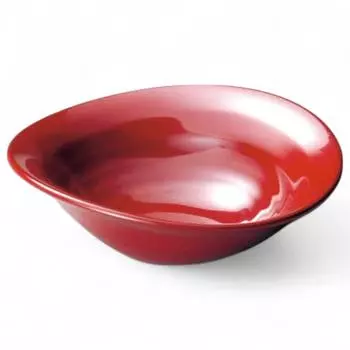 Set of 5 Lacquerware Made in Japan J-kitchens Hand-painted Plates, PID-530704,