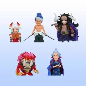 (набор) Коллекционная фигурка One Piece World Вано Куни Онигасима 9, популярный корейский бандай