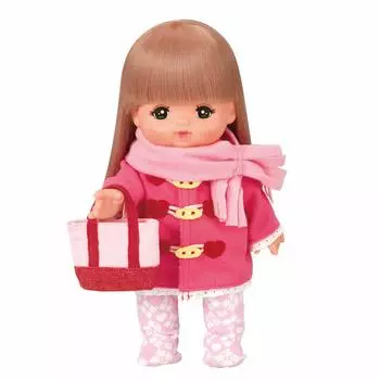 set pink duffel coat Mel-chan dress-up розовый