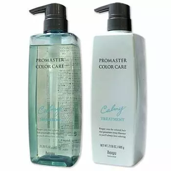 Set sale hoyu Hoyu Promaster Color Care Carmy Shampoo 600ml x Treatment 600g