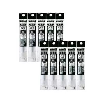 [Set sale] Pentel Energel gel ink ballpoint pen refill 0.5mm black XLRN5-A (1 piece) x 10 pieces set refill ballpoint pen